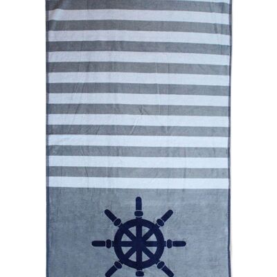 Salthouse Velvet Terry Beach Towel 86X160 440GM²