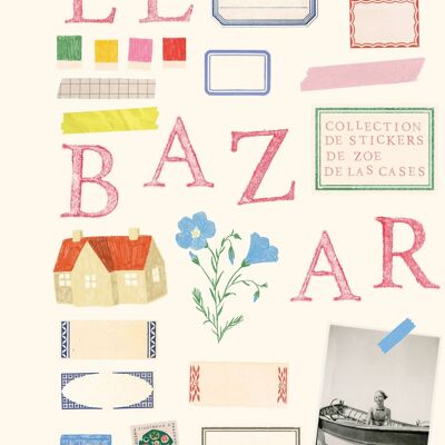 Libro de pegatinas - Le Bazar - Edición Hachette