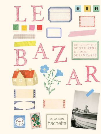 Livre d'autocollants - Le Bazar - Édition Hachette 1