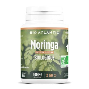 Moringa Biologique - 400 mg - 120 comprimés 1