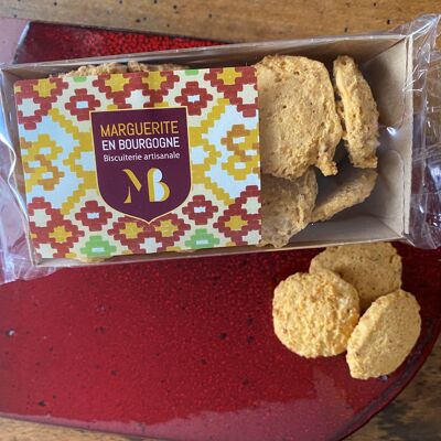 Galletas Ecológicas de Cebolla y Pimiento de Espelette - bandeja individual 60g