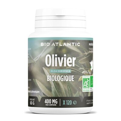 Olivier Orgánico - 400 mg - 120 comprimidos