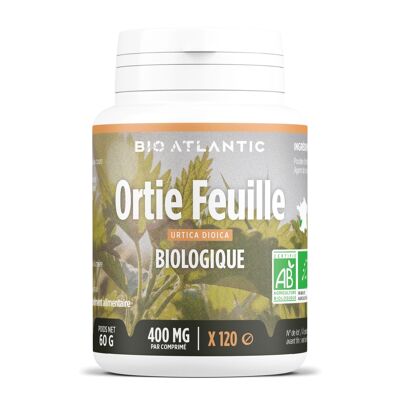 Nettle leaf Organic - 400 mg - 120 tablets