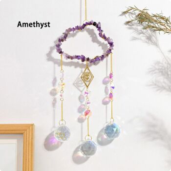 Pendentif Crystal Cloud Suncatcher suspendu 11