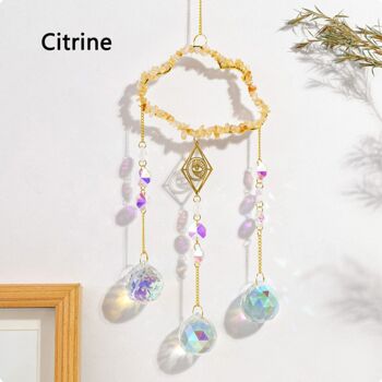 Pendentif Crystal Cloud Suncatcher suspendu 19