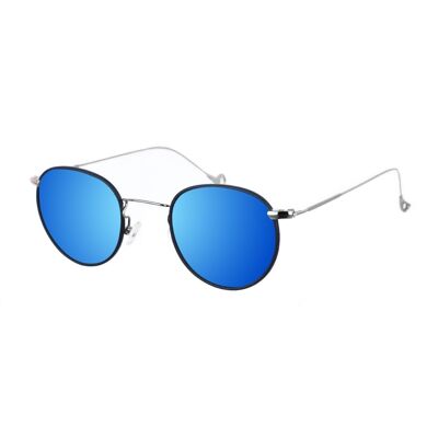 Kypers JAPO Damen-Sonnenbrille mit runder Form aus Metall