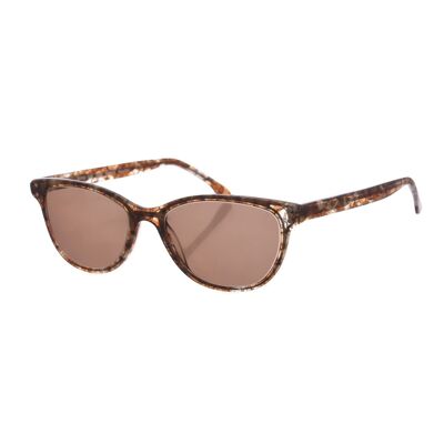 Zen Eyewear Ovale Acetat-Sonnenbrille Z398 Damen