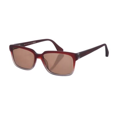 Zen Eyewear Unisex-Sonnenbrille aus Metallacetat in quadratischer Form Z408