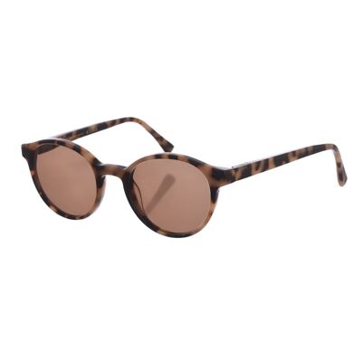 Zen eyewear Occhiali da sole unisex in acetato e metallo a forma di Pantos Z426