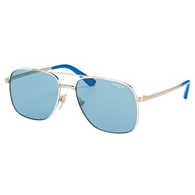 Persol Men's Oval Shaped Metal Sunglasses PO3082S