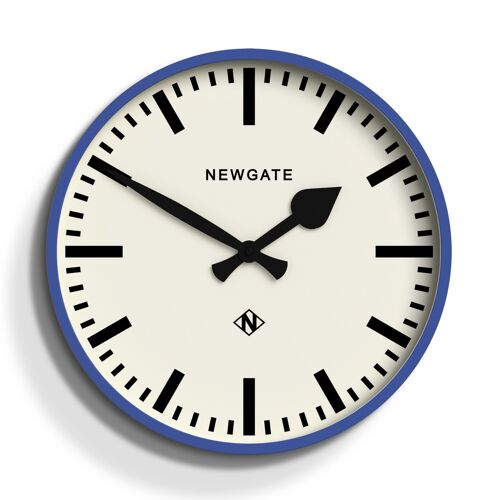 Horloge murale Number 3 Railway - Bleue -  Newgate