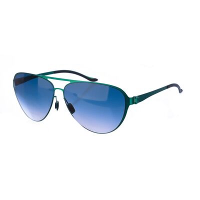 Mercedes Benz Sunglasses Rectangular metal sunglasses M1046 men