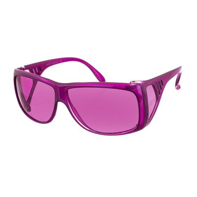 Exte Sonnenbrille Rechteckige Acetat-Sonnenbrille EX-69-S-0C1 Damen
