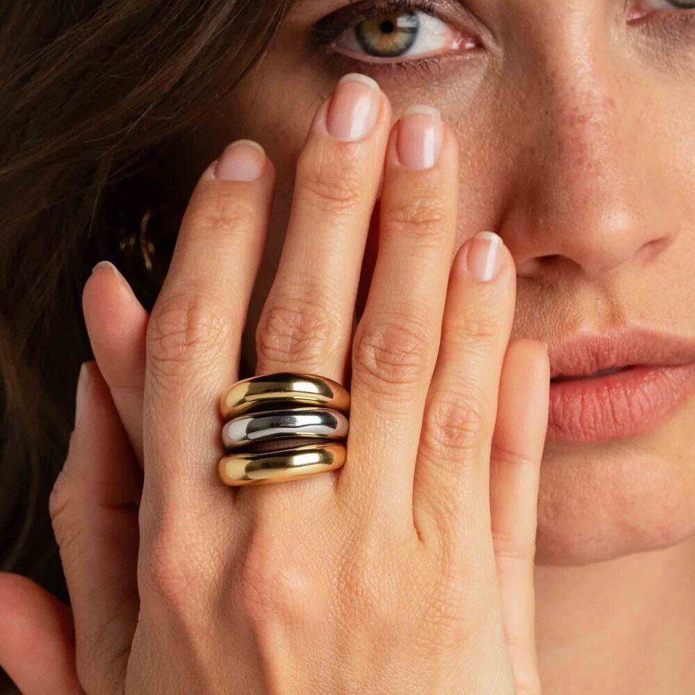 Anello Sina - curvo, 2 misure 53 e 56