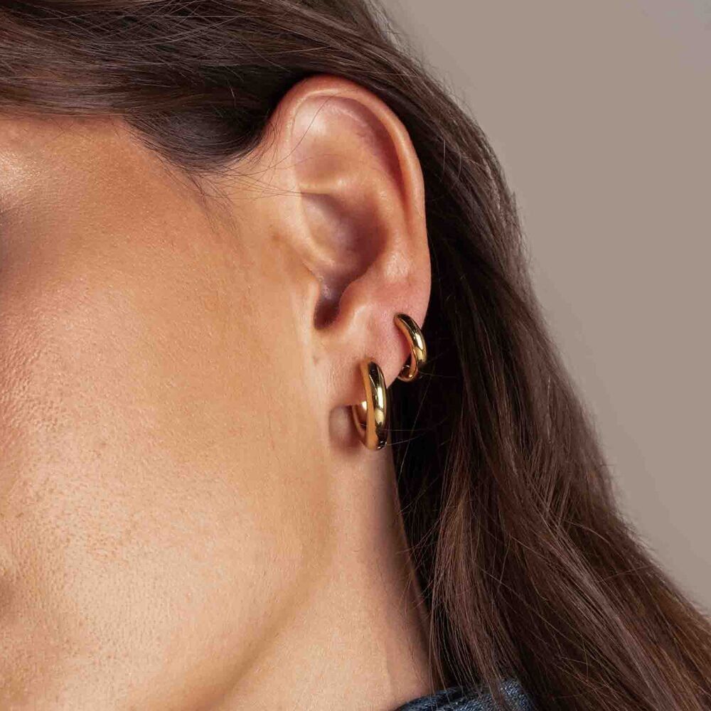 Orecchini a cerchio Lior - 3 taglie (XS, S, M)