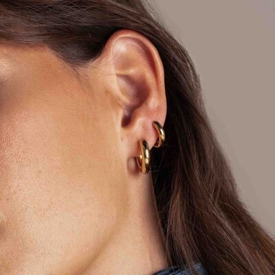 Lior hoop earrings - 3 sizes (XS, S, M)