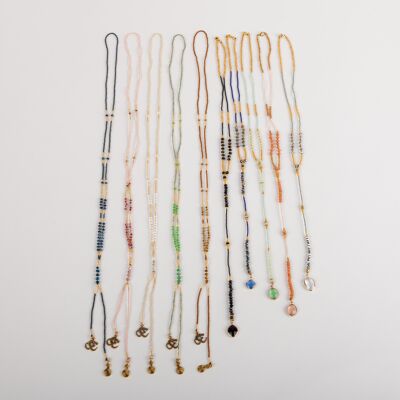 Cabochon & Aum Necklaces x10