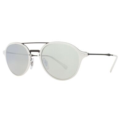 Lunettes en métal de forme rectangulaire Ray Ban RB813691365858 unisexe