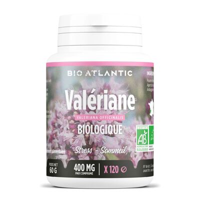 Organic Valerian - 400 mg - 120 tablets