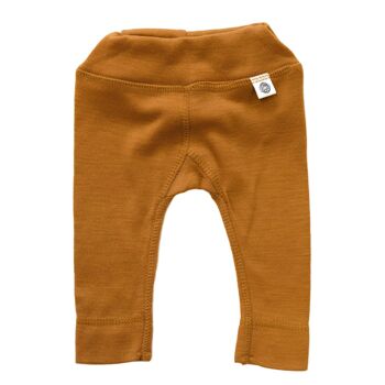 Pantalon bébé en laine -Laine mérinos - Épice Cathay 6