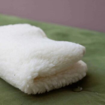 Sous-couche en laine / sous-couverture de berceau naturel – laine mérinos – 40x80cm 2