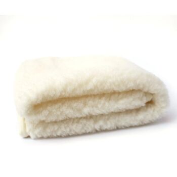 Sous-couche en laine / sous-couverture de berceau naturel – laine mérinos – 40x80cm 3