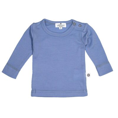 Jersey de lana para bebé / camisa de manga larga – Lana merino - Infinity
