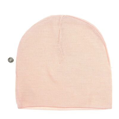 Woolen baby hat - Merino wool - Sepia pink