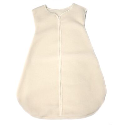 Baby Sleeping Bag - merino wool (70cm) without arms - Natural