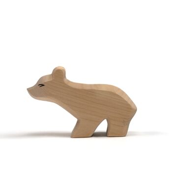 Animaux jouets en bois - Famille d’ours polaires - Montessori - Jouets ouverts 3