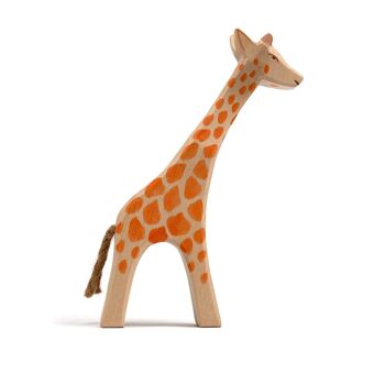 Animaux jouets en bois - Girafe - Montessori - Jouets ouverts 1