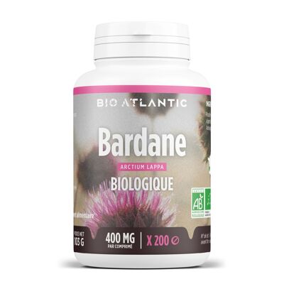 Bardane Biologique - 400 mg - 200 comprimés