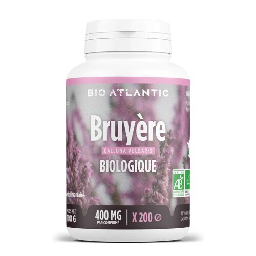 Bruyère Biologique - 400 mg - 200 comprimés