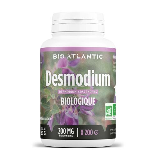 Desmodium Biologique - 200 mg - 200 comprimés