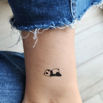 tatouage temporaire panda (set de 4) 2