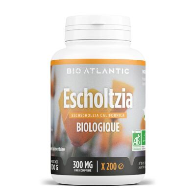 Escholtzia Biologique - 300 mg - 200 comprimés