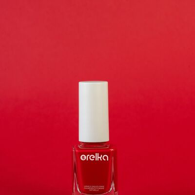 Vernis 3 en 1 bio-sourcé Rouge Aphrodite