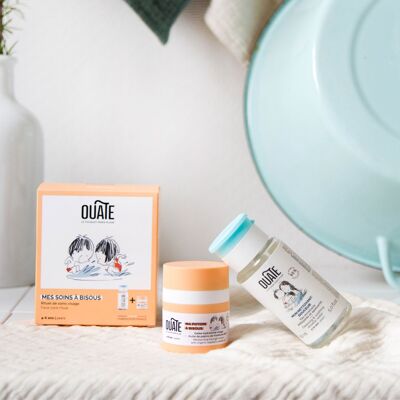 Coffret soins visage enfant BIO - Eau micellaire nettoyante + crème hydratante enfant - 4 à 6 ans