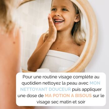 Coffret soins visage enfant BIO - Eau micellaire nettoyante + crème hydratante enfant - 4 à 6 ans 3