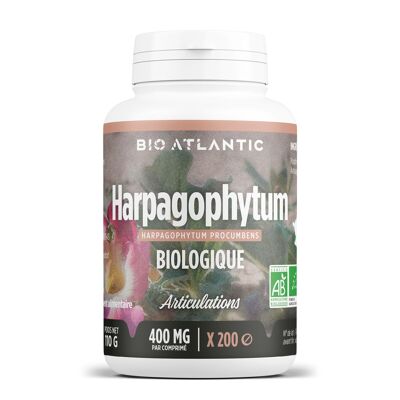 Harpagophytum Biologique - 400 mg - 200 comprimés