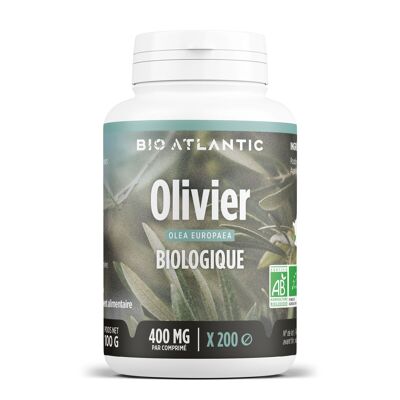 Olivier Orgánico - 400 mg - 200 comprimidos