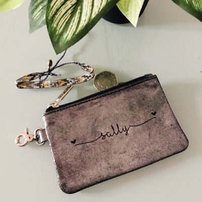 Hydestyle Metallic Rimor Coin Pouch #LW20 Black