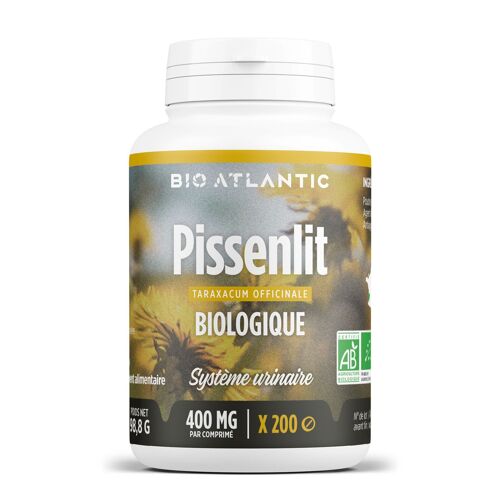 Pissenlit Biologique - 400 mg - 200 comprimés