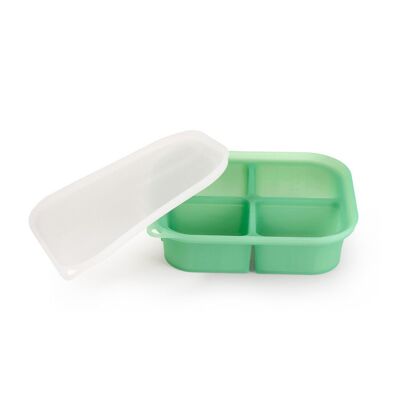 Easy-Freeze freezer dish 4 compartments - pea green