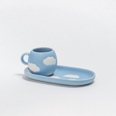 Cloud Espresso Coffee Mug 90ml NEW Edition