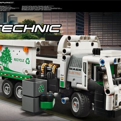 LEGO 42167 - Camion della spazzatura Mack Technic