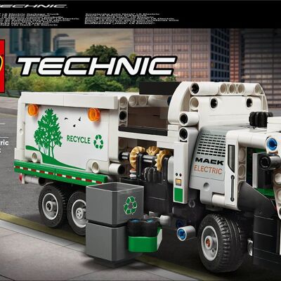 LEGO 42167 - Camion Poubelle Mack Technic