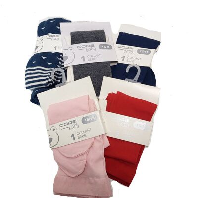 Various colours and models Code baby tights