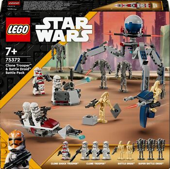 LEGO 75372 - Combat Troopers Droïdes Star Wars 1