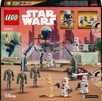 LEGO 75372 - Combat Troopers Droïdes Star Wars 2